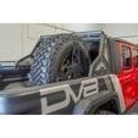 DV8 OFFROAD STAND UP SPARE TIRE MOUNT 20 JEEP JT TCGL-02